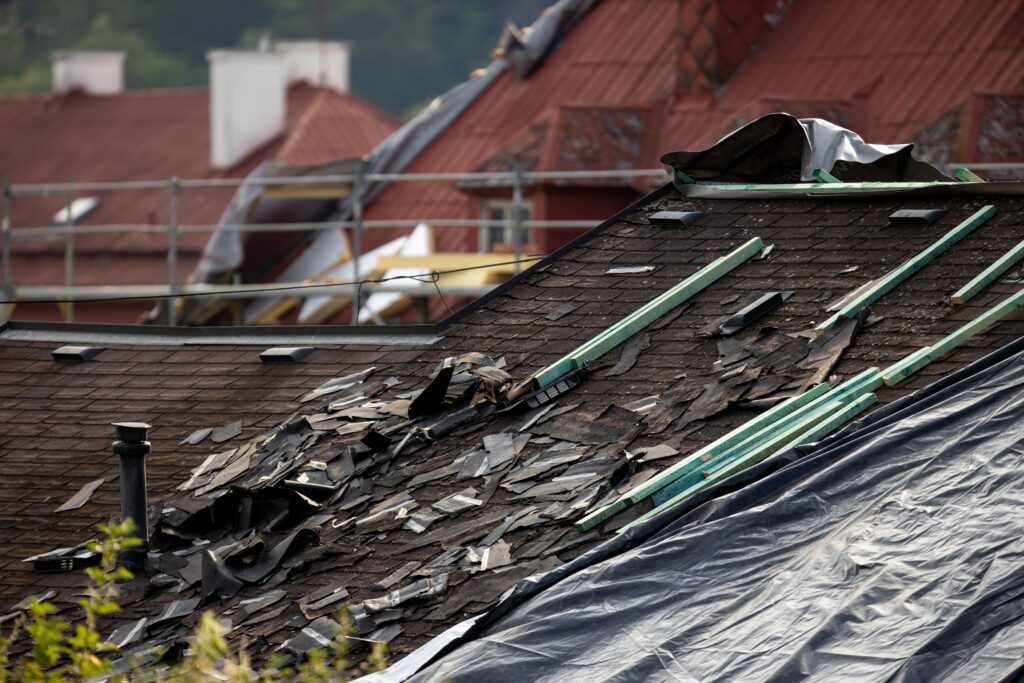 Hail Damage roof repair