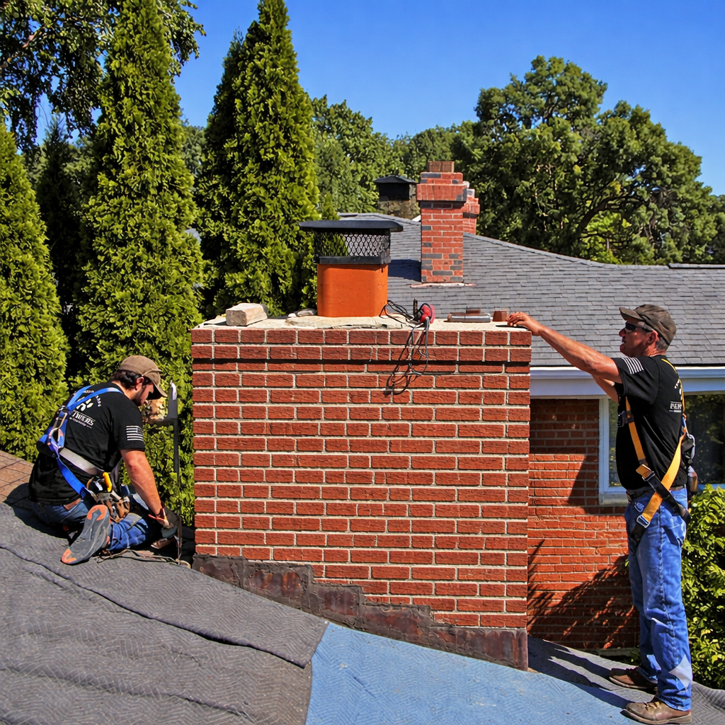 chimney brick repair