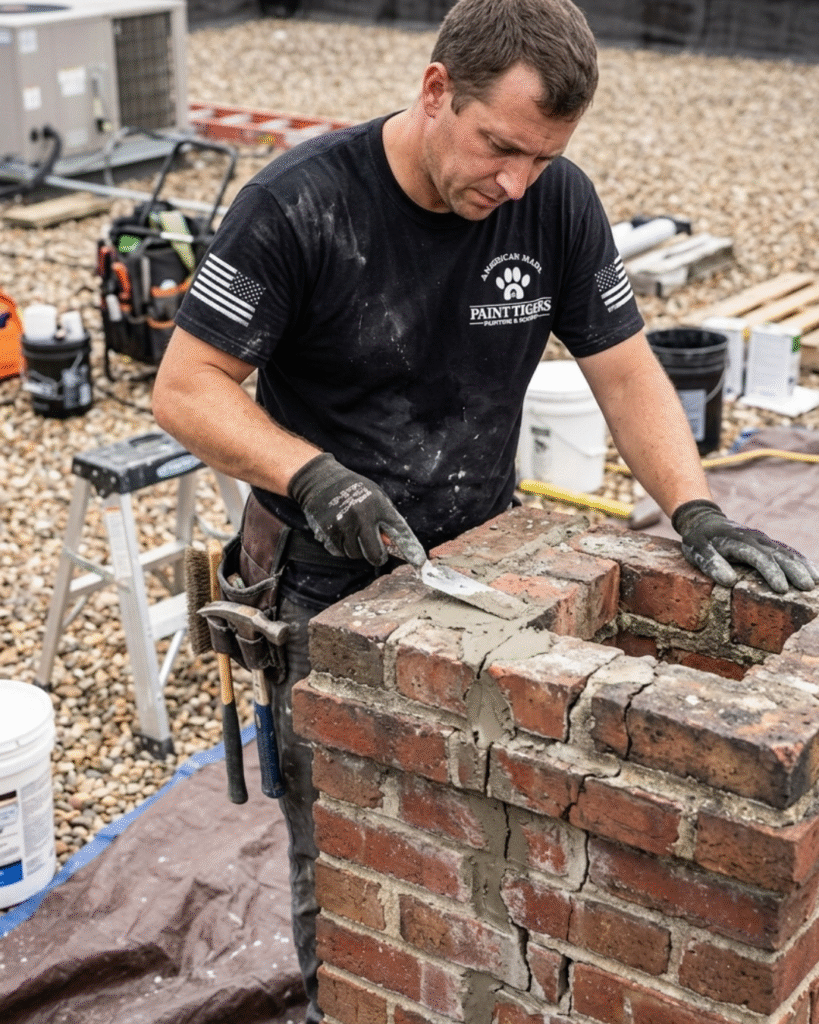 chimney crack repair