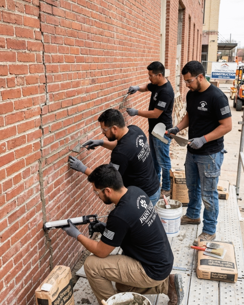 commercial mortar repair