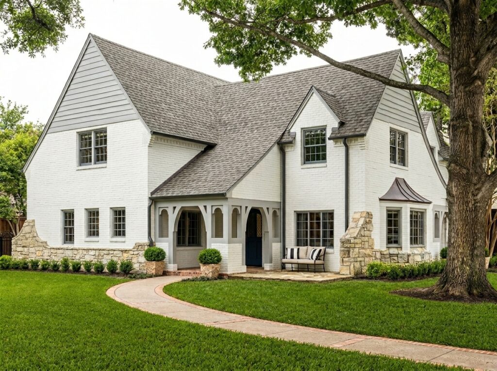 Masonry Flat - Painted Brick Finish​